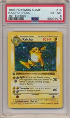 Raichu 14/102 Holo Rare - 1st Edition